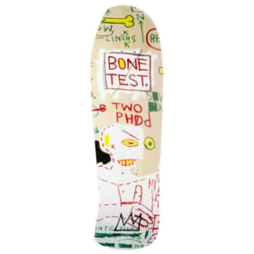41. DC Shoes x Basquiat Skateboard Deck 'Bone Test' item