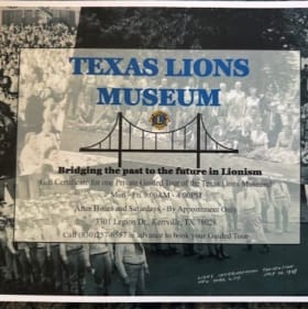 S-92 Texas Lions Museum Guided Private Tour item