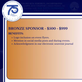 Bronze Sponsor item