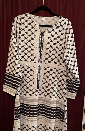 Kuffiyeh Style Dress item