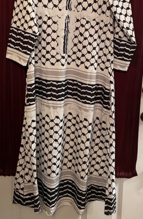 Kuffiyeh Style Dress item
