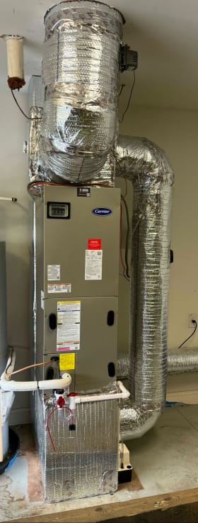 Furnace cleaning by Connecticut Valley HVAC in VT item