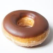 1 Dozen Chocolate Iced Glazed Donuts item