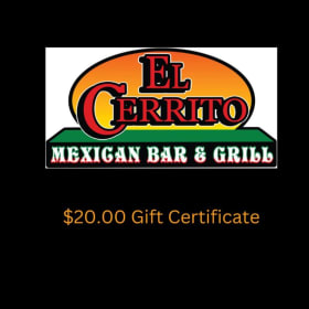 $20 Gift Certificate to El Cerrito's item