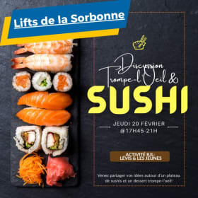 Sushis (LIFTS SORB) - jeudi 20 février @17h45-21h ÉRAB item