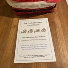 📯 French Horn Quartet Performance + Gourmet Gift Basket item
