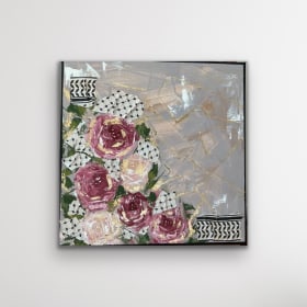 Kuffiyeh Rose Painting item