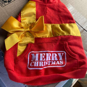 Merry Christmas Shirt with Hood (Size: Xsmall) item