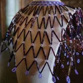 Chickasaw Beaded Collar by Nicole Welch item