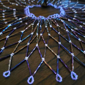 Chickasaw Beaded Collar by Nicole Welch item