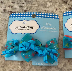 4 Dog Bows (Option 1) item