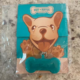 Ruff N Rufus Light Up Dog Collar Tag (Option 2) item