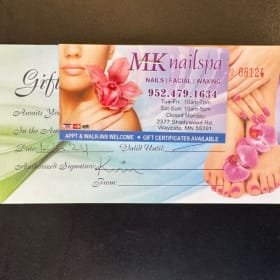 35. MK Nails $45 Gift Certificate (2 of 3) item