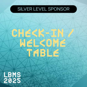 Sponsor - Silver Level - Check-in /Welcome Table item