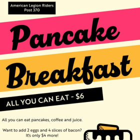 Pancake Breakfast item