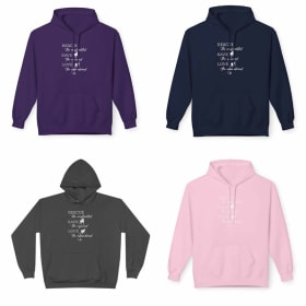 Rescue, Save, Love Dog Hoodie item