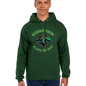 2027 Tech Green Hoodie item