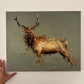 Elk Print-Kai Samuel Davis (valued at $275) item
