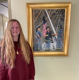 Painting - oil on canvas by Norma Post item