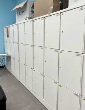 Lockers - In department (math and stats) item