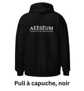 Pull à capuche, noir item