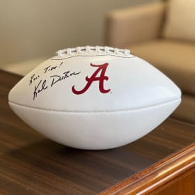 Autographed Football—Kalen DeBoer item