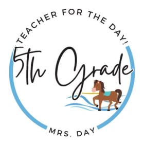 5th Grade Teacher of the Day with Mrs. Day! item