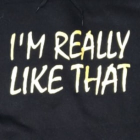 Women's Fitted "I'm Really Like That" T-Shirt item