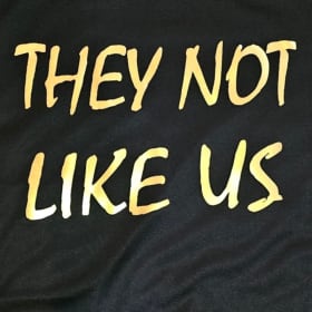 Women's Fitted "They Not Like Us" T-Shirt item