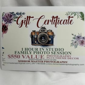 1 Hour In Studio Family Photo Session item