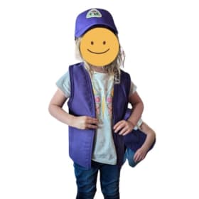 Vegan Scouts uniform, LARGE, List price item
