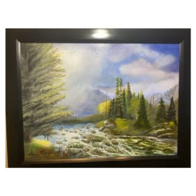 Misty Morning - 15x18 Framed, Oil on Canvas item