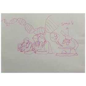 Scientists At Work - A4 paper item