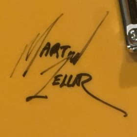 Guitar Signed by Gear Daddies - 4 Tix + Back Stage Passes item