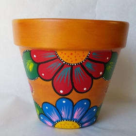 MARDI 4 MARS PM (13H-17H) Peinture ton pot de fleur item