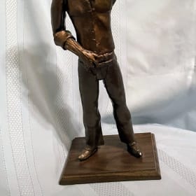 Handcrafted Cowboy Statue item