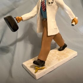 Handcrafted Physician Statue item