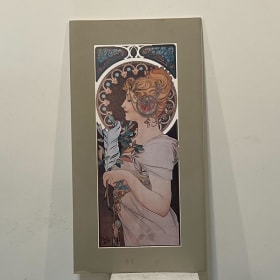 Alphonse Mucha's "The Pen" item