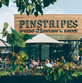 Pinstripes Complimentary Happy Hour item