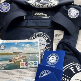 4 hour captained boat tour plus merchandise item