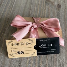 Lash Out Spa Gift card item