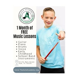 1 Month FREE Music Classes at "The Azle Academy" item