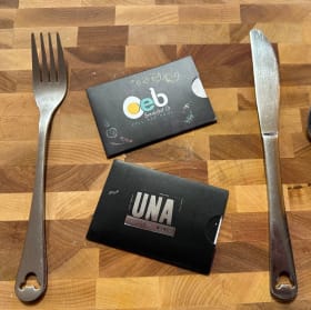 Brekkie & Lunch on us (a) item