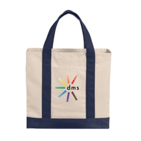 Port Authority® Cotton Canvas Two-Tone Tote item
