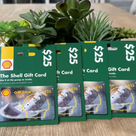 $100 Shell gas gift cards - Shipping available item