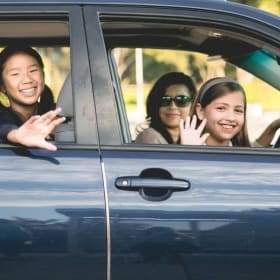 Front of the Pick-up Line for '25-'26 Trimester 1 item