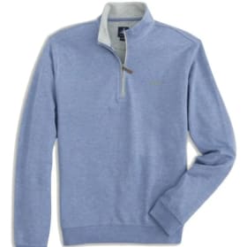 JohnnieO Mens Blue Quarter Zip Small item