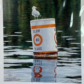 16, "River Traffic Cop", Signed Limited Edition Print item