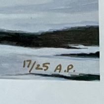 16, "River Traffic Cop", Signed Limited Edition Print item