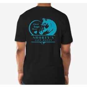 Black w/ Blue Logo - Adult & Youth Sizes item